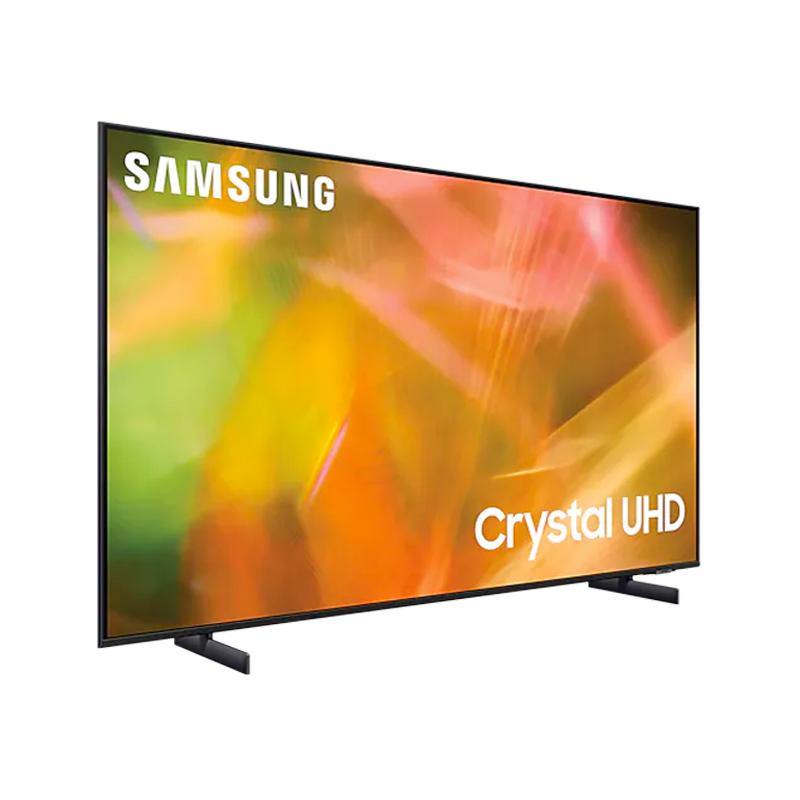 SAMSUNG AU8000 CRYSTAL UHD 4K SMART TV (2021) 75" front view